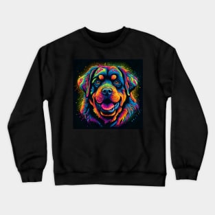 Rottweiler MDA Ai generated Crewneck Sweatshirt